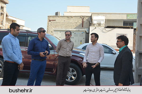 بازدید شهردار بندر بوشهر