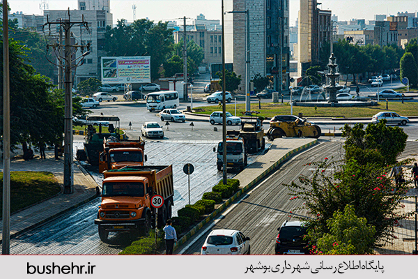 آسفالت خیابان ورزش